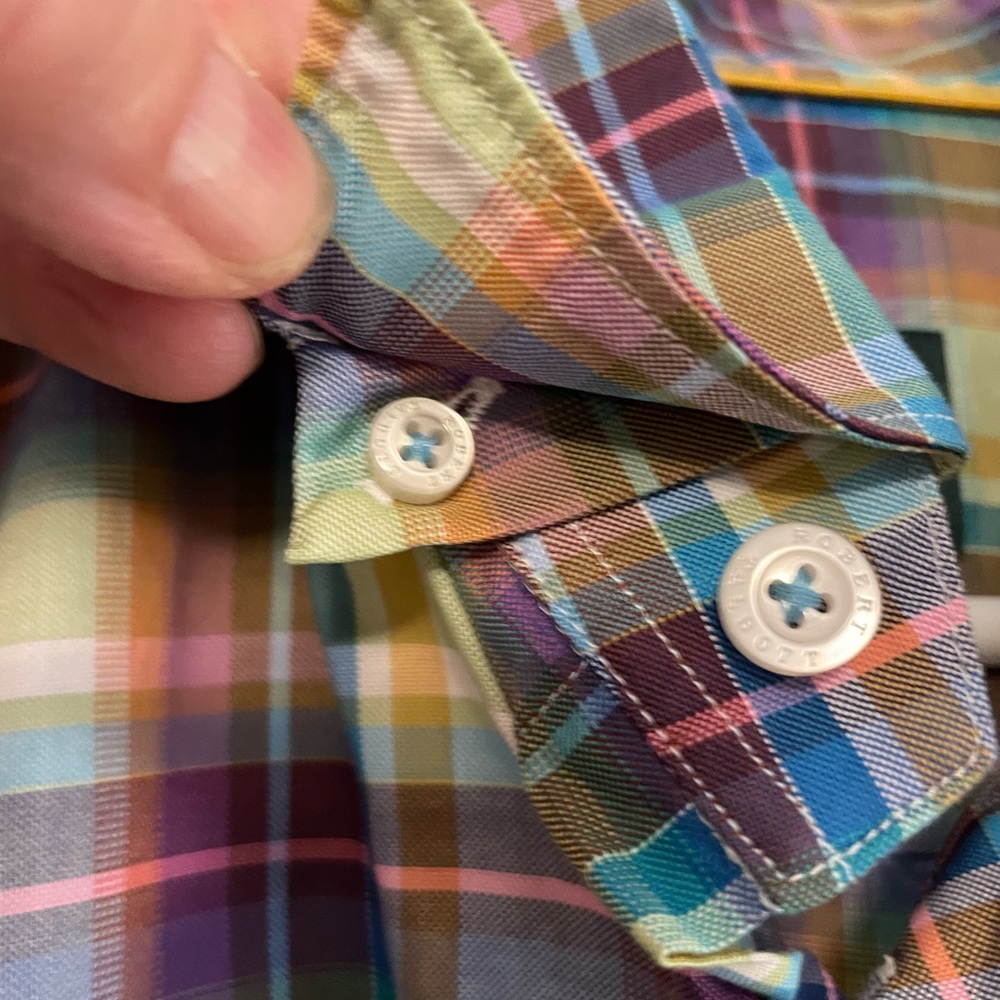 Robert Talbott Classic Rich Plaid Exquisitely Tai… - image 2